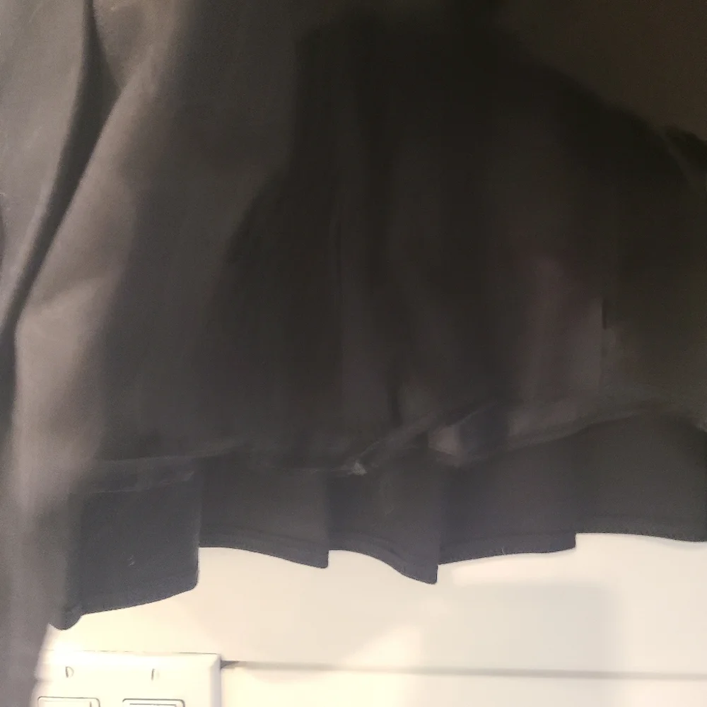 N/A skirt felt pleated